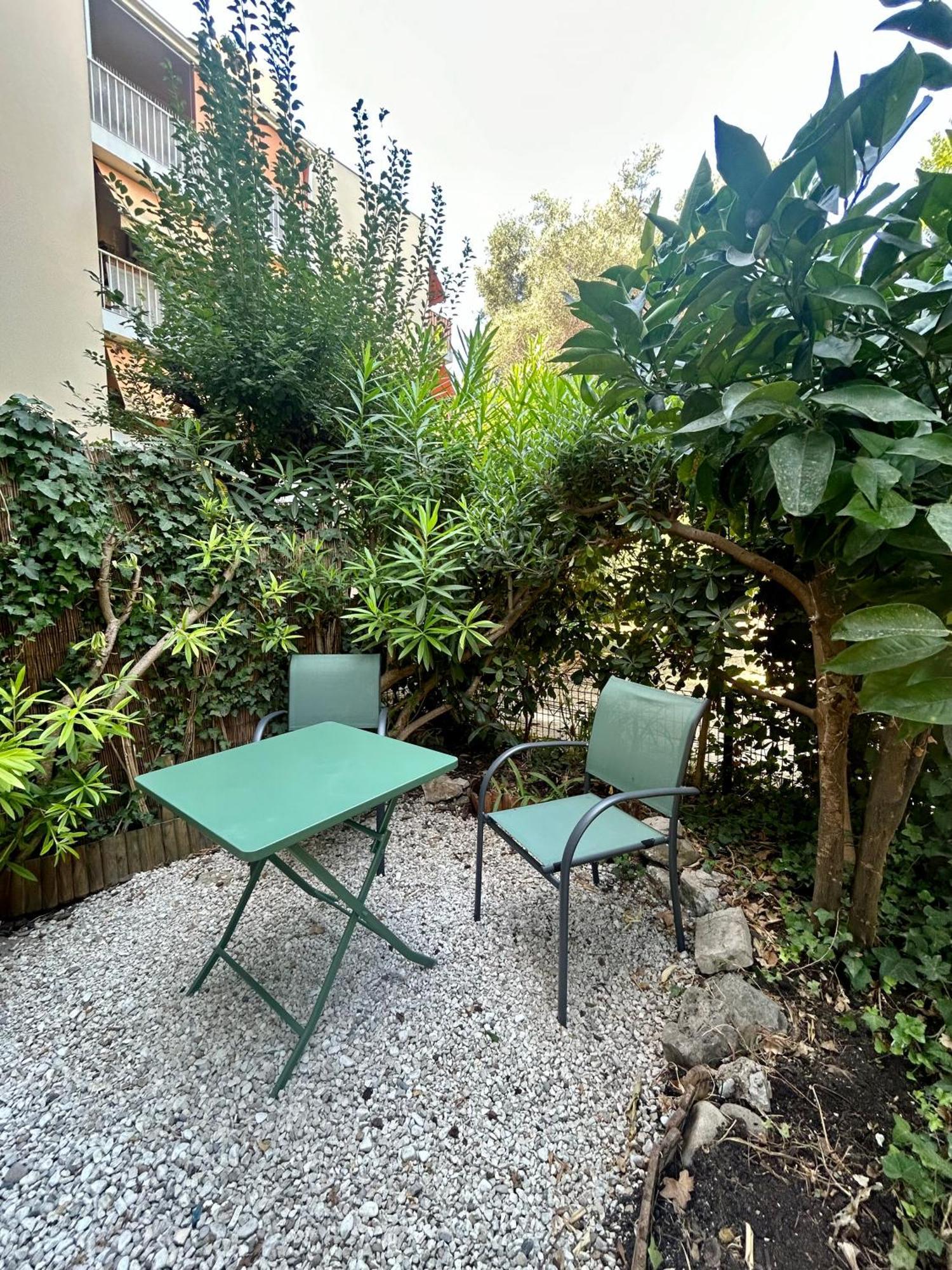 Charmant Studio Avec Jardin Antibes Exterior foto